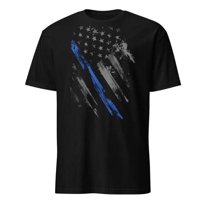 Crosswise Thin Blue Line Flag product image (1)