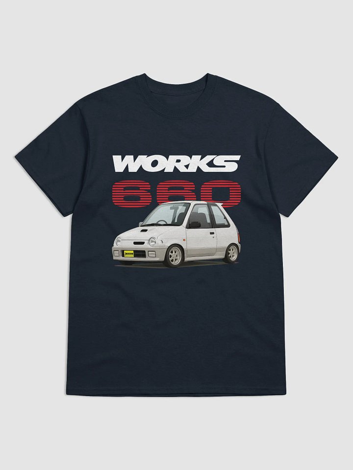Alto Works Cartoon (White) - Tshirt product image (2)