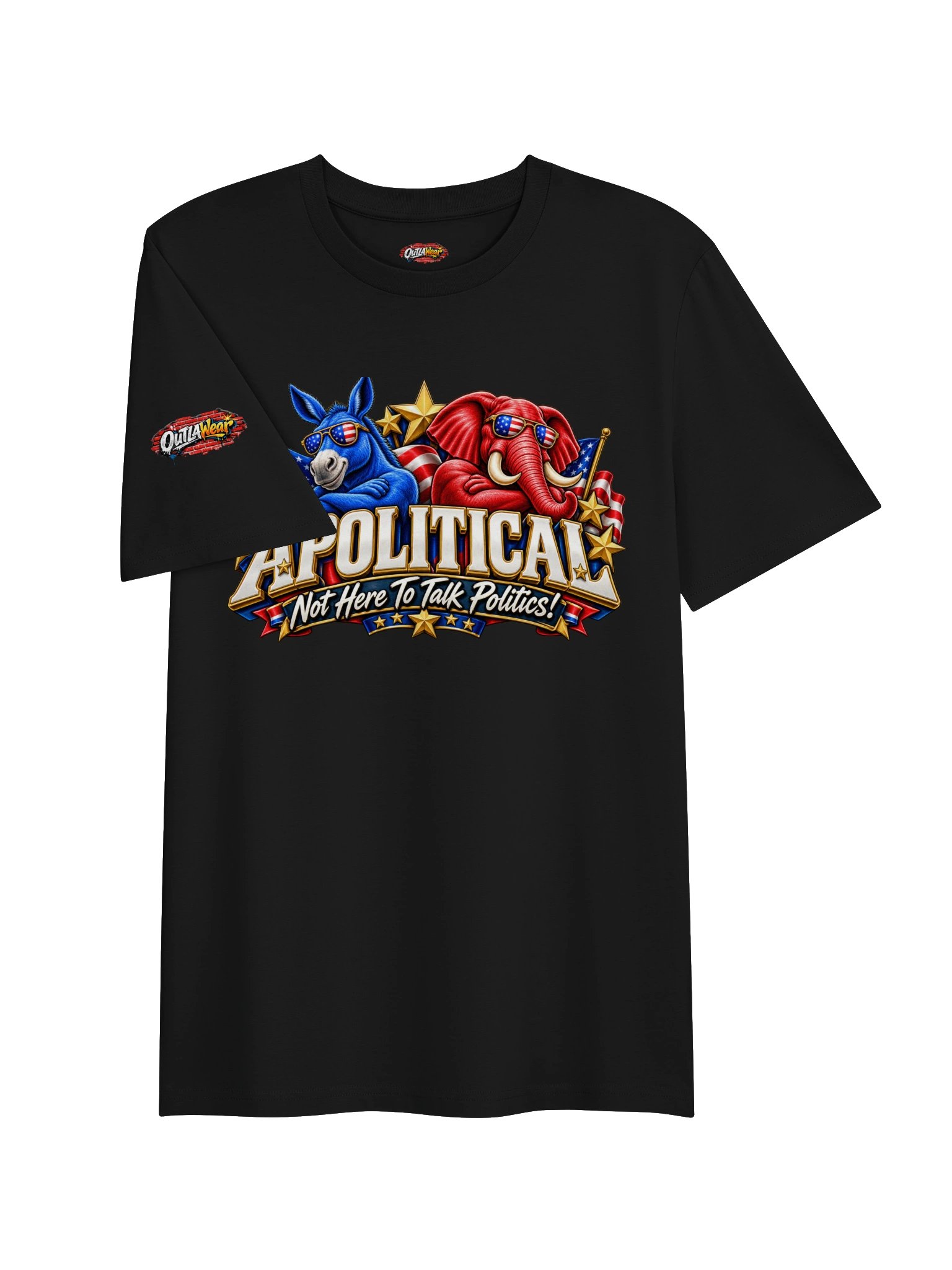 "APOLITICAL" Unisex T-shirt product image (15)