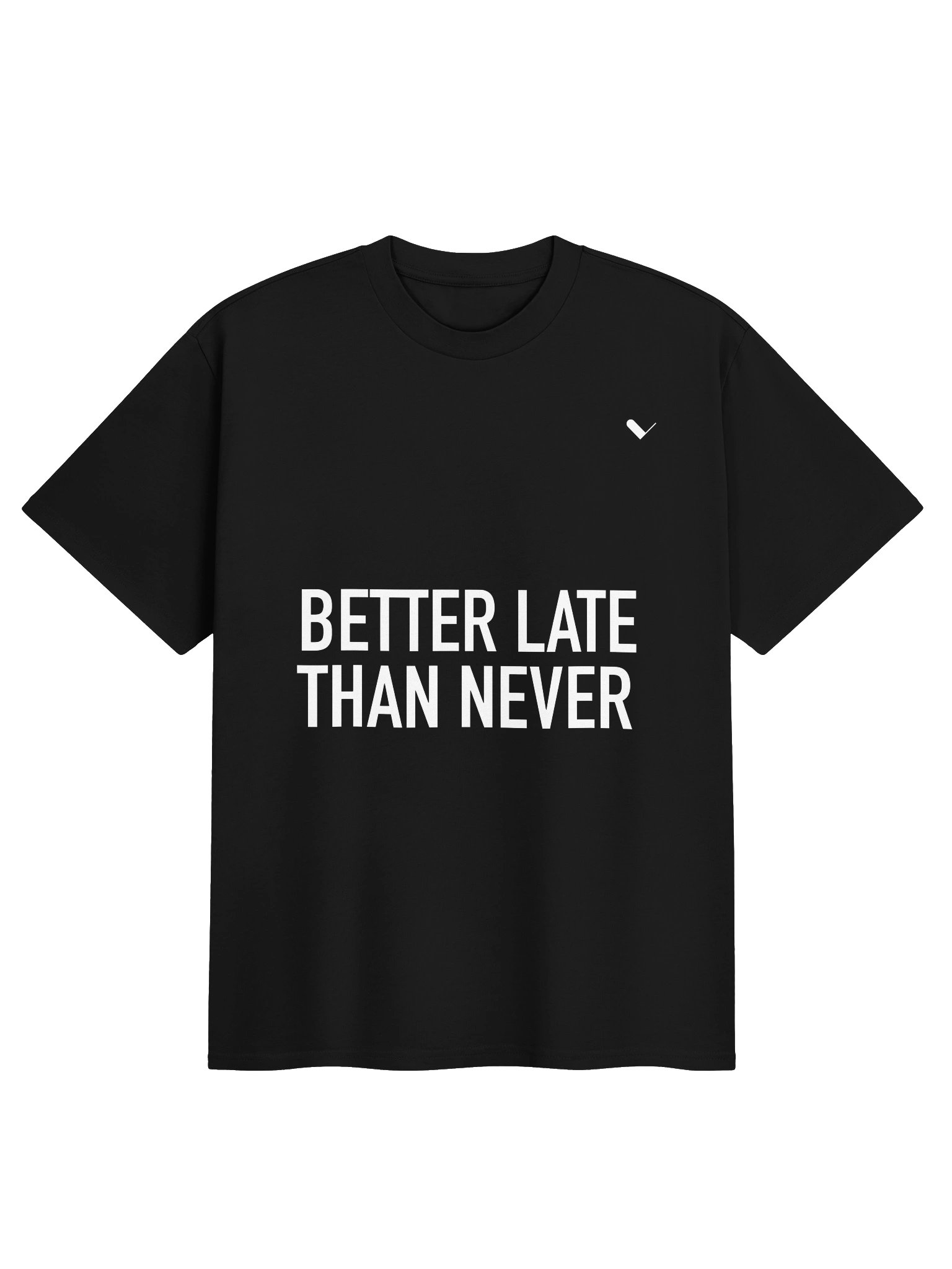 Better Late Than Never Heavy Tee product image (1)