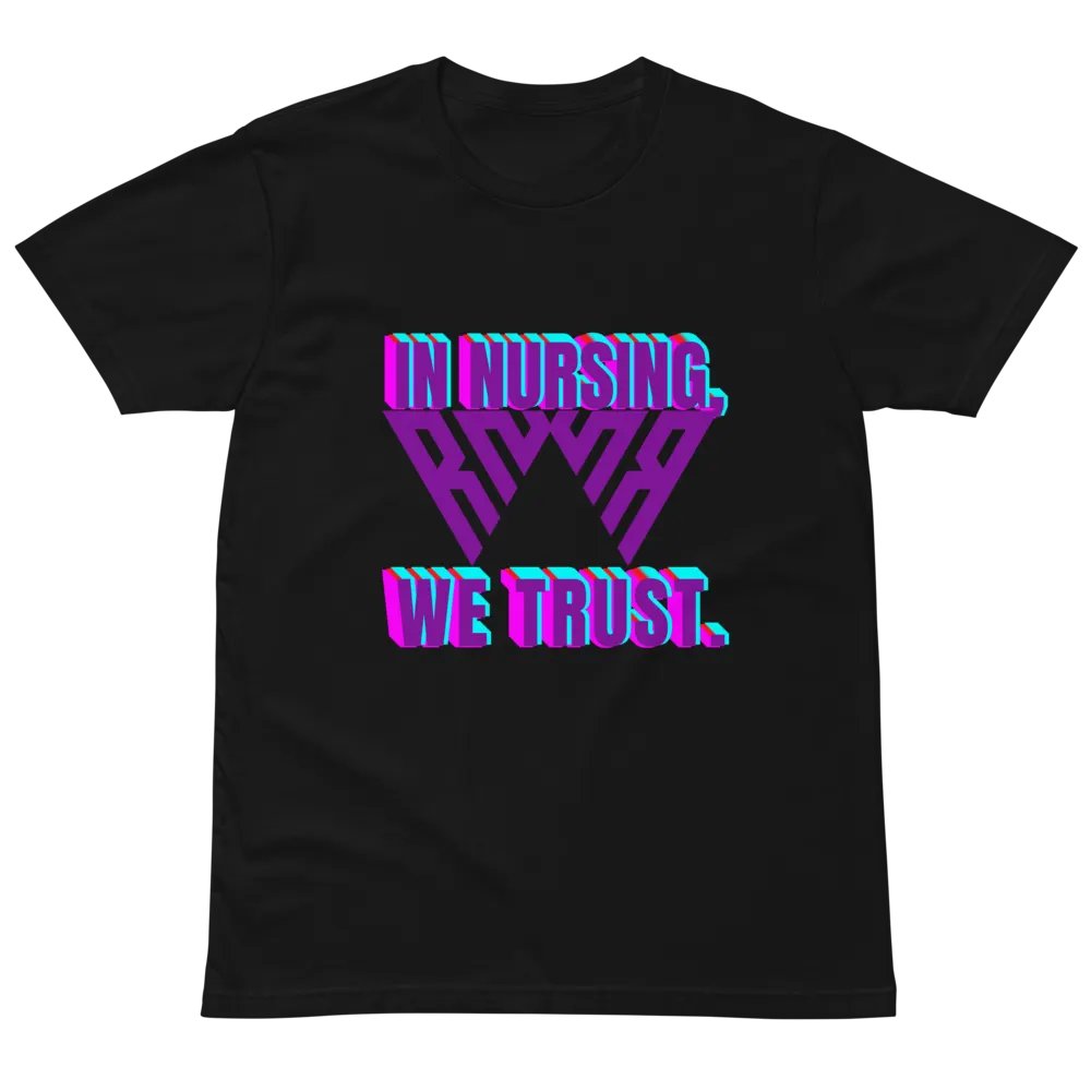 Trust in Nursing Glitch Tee product image (5)