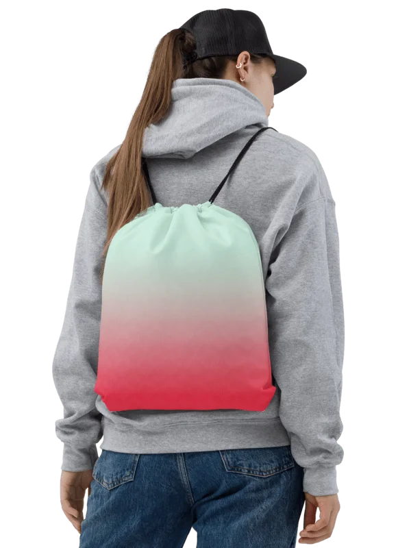 Zenith Zigzag Drawstring Backpack product image (3)