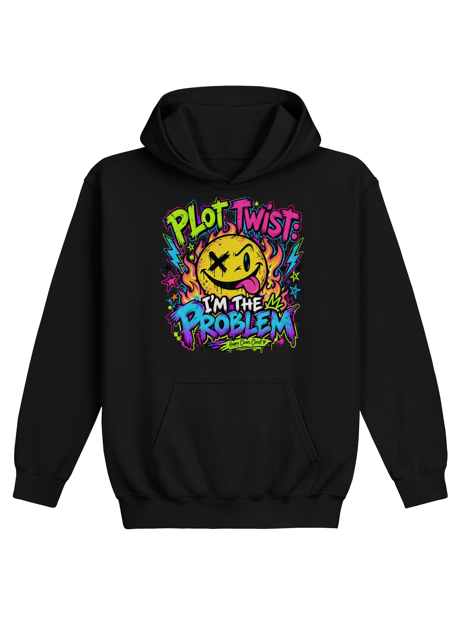 PLOT TWIST Youth Graphic Hoodie product image (7)