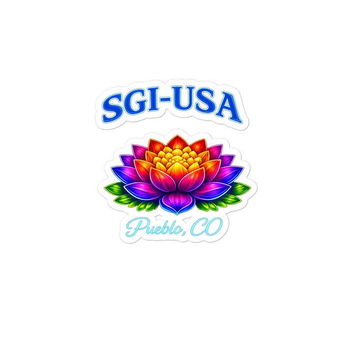 SGI-USA Lotus Sticker product image (2)