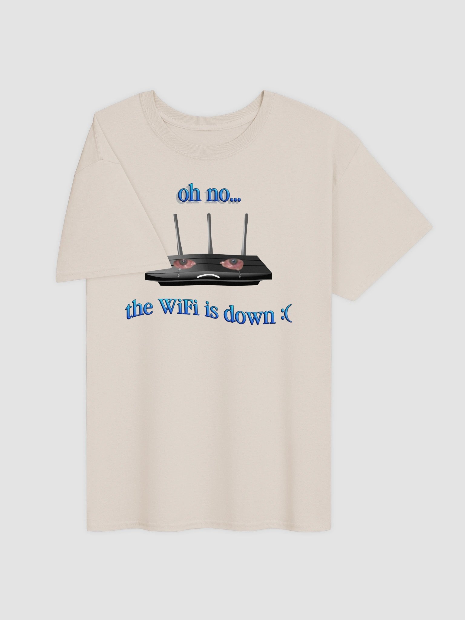 The WiFi is down T-shirt product image (7)