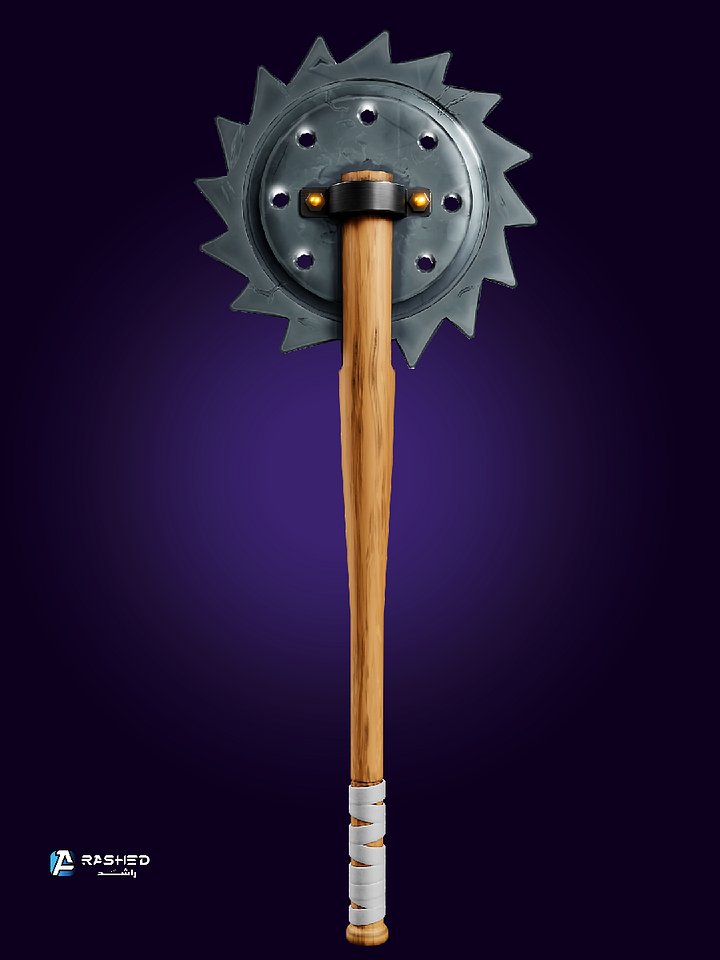 Stylized Sawblade Bat | عصا بيسبول ستايل product image (2)