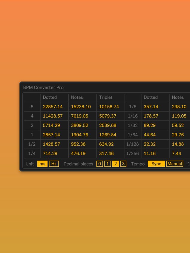 BPM Converter Pro product image (1)