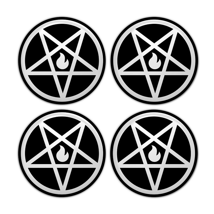 Bonfire Satanism - 4 Button Packs - (5 in.) product image (1)