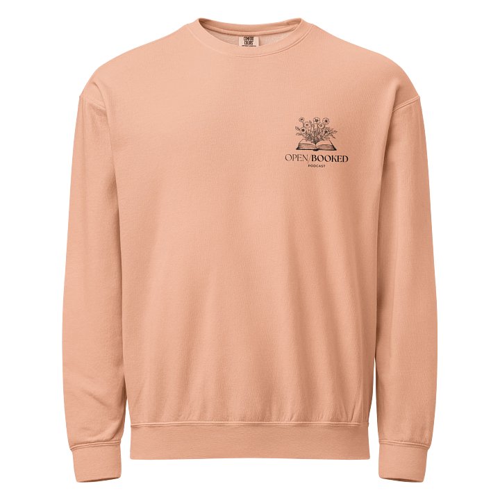 Book Boyfriend cart Comfort Colors fleece crewneck sweater product image (1)