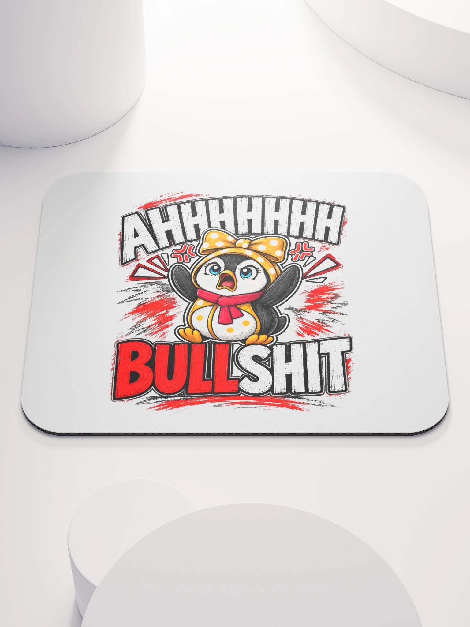 Lulu AHHHH Bullshit Mouse Pad product image (1)