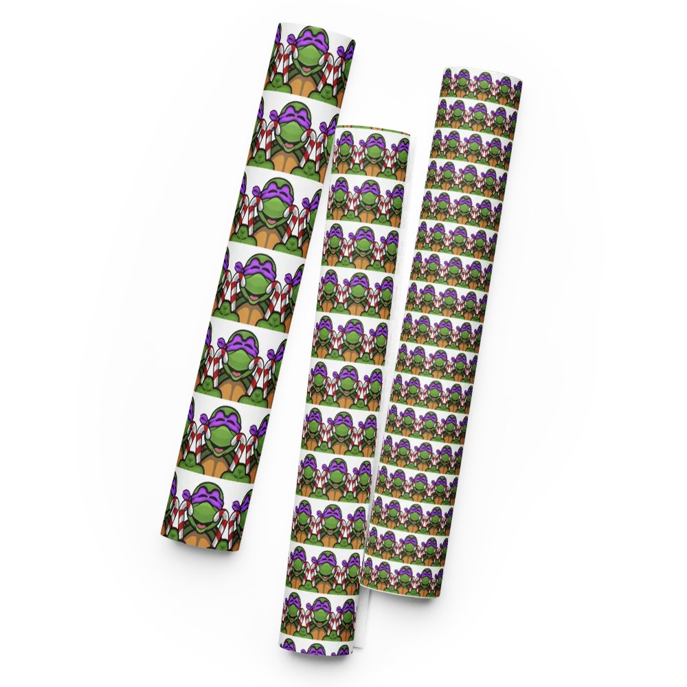 Candy Cane Donny Wrapping Paper product image (1)