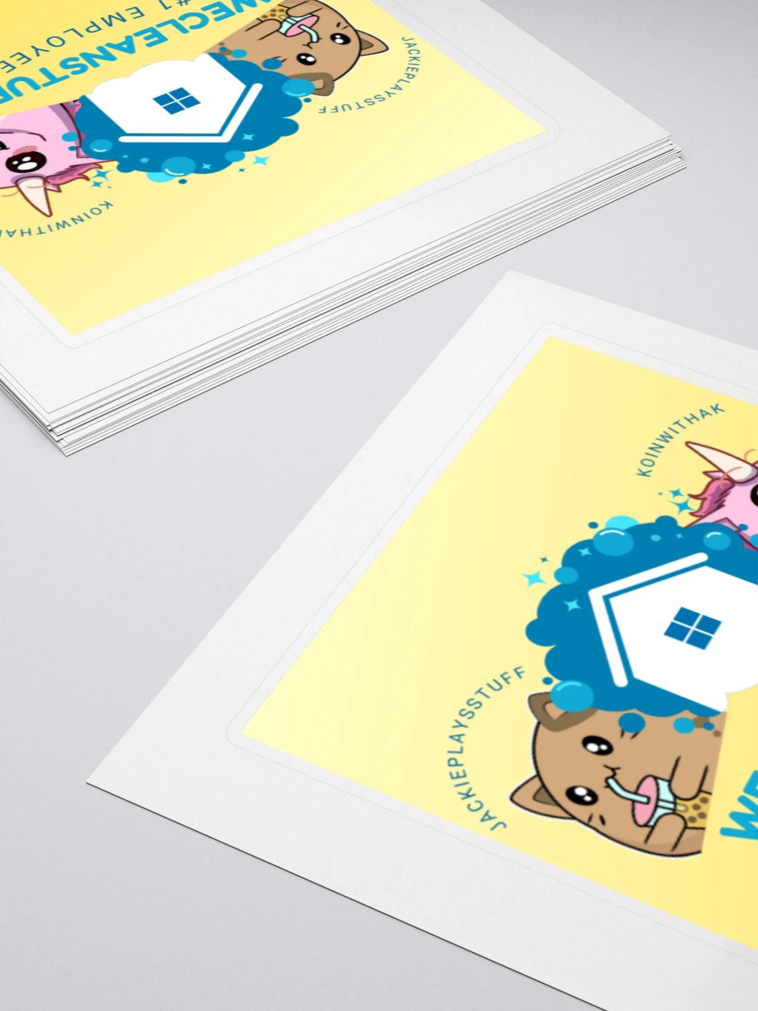 We Clean Stuff Sticker product image (4)