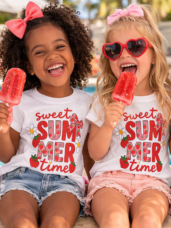 Strawberry Summer Kids T-Shirt product image (1)