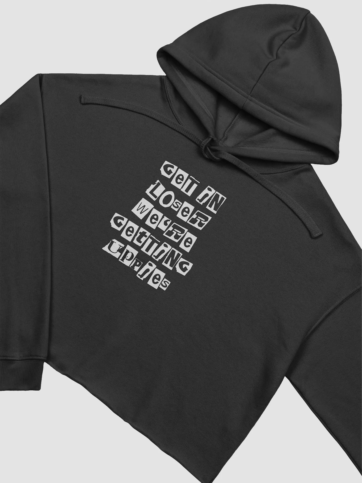 Get In Loser || Crop Hoodie product image (3)