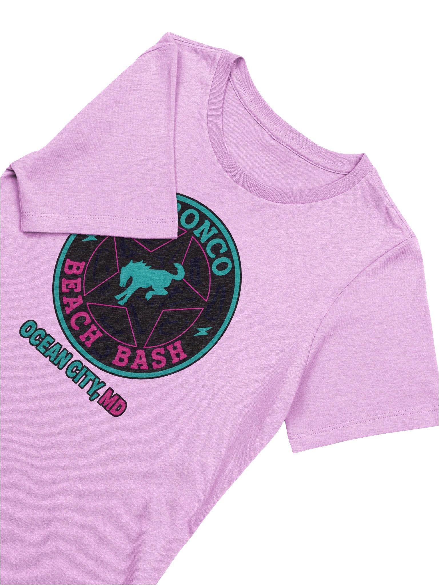 2025 Bronco Beach Bash Ocean City / Destination Bigfoot Bronco Collab | Full Send Women's Relaxed Fit Bella + Canvas Supersoft T-Shirt (Multiple Colors Available) product image (6)
