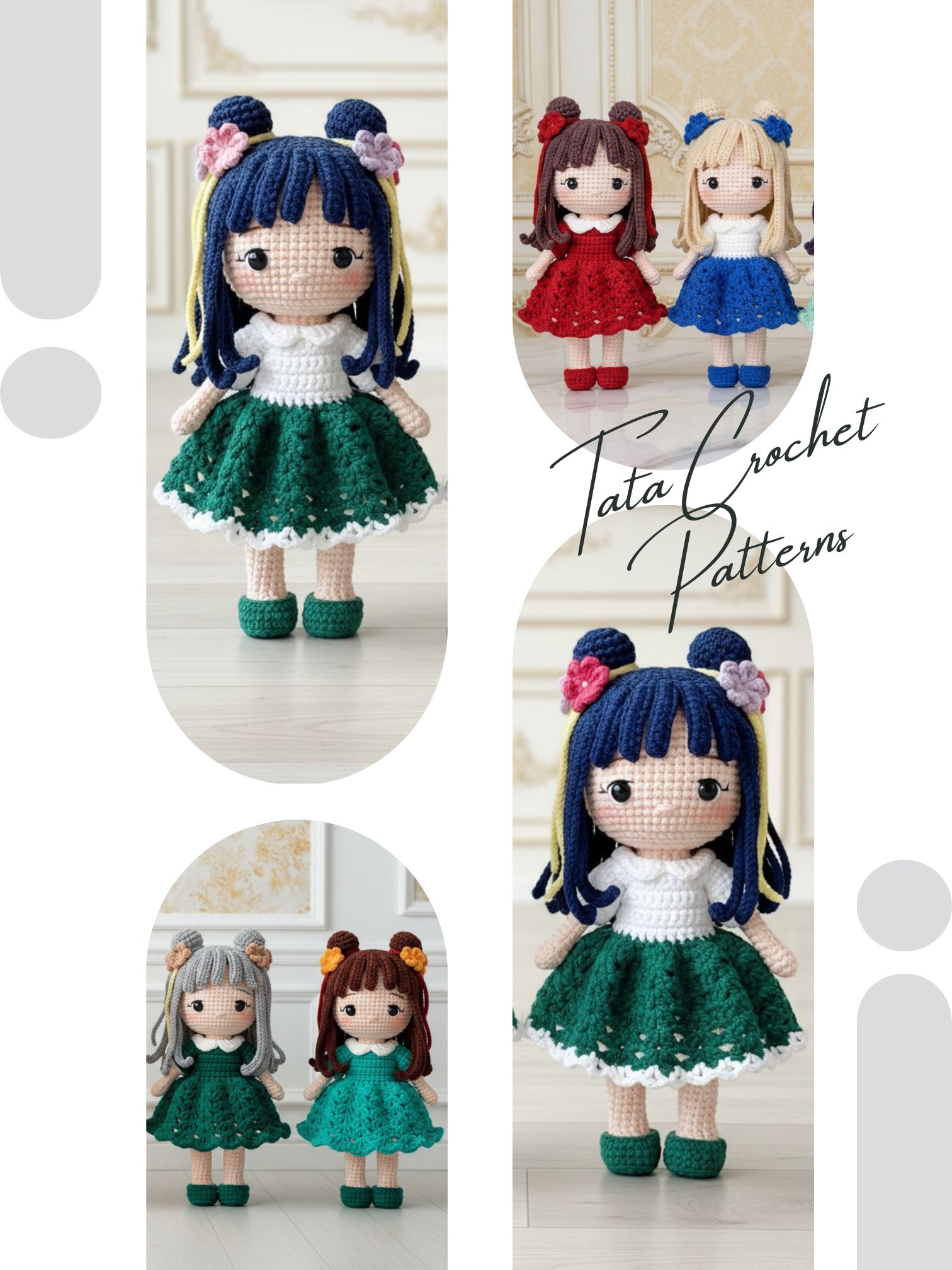 PDF _ The Tata Mix-and-Match Doll _ Flared Dress Edition Crochet Pattern product image (3)