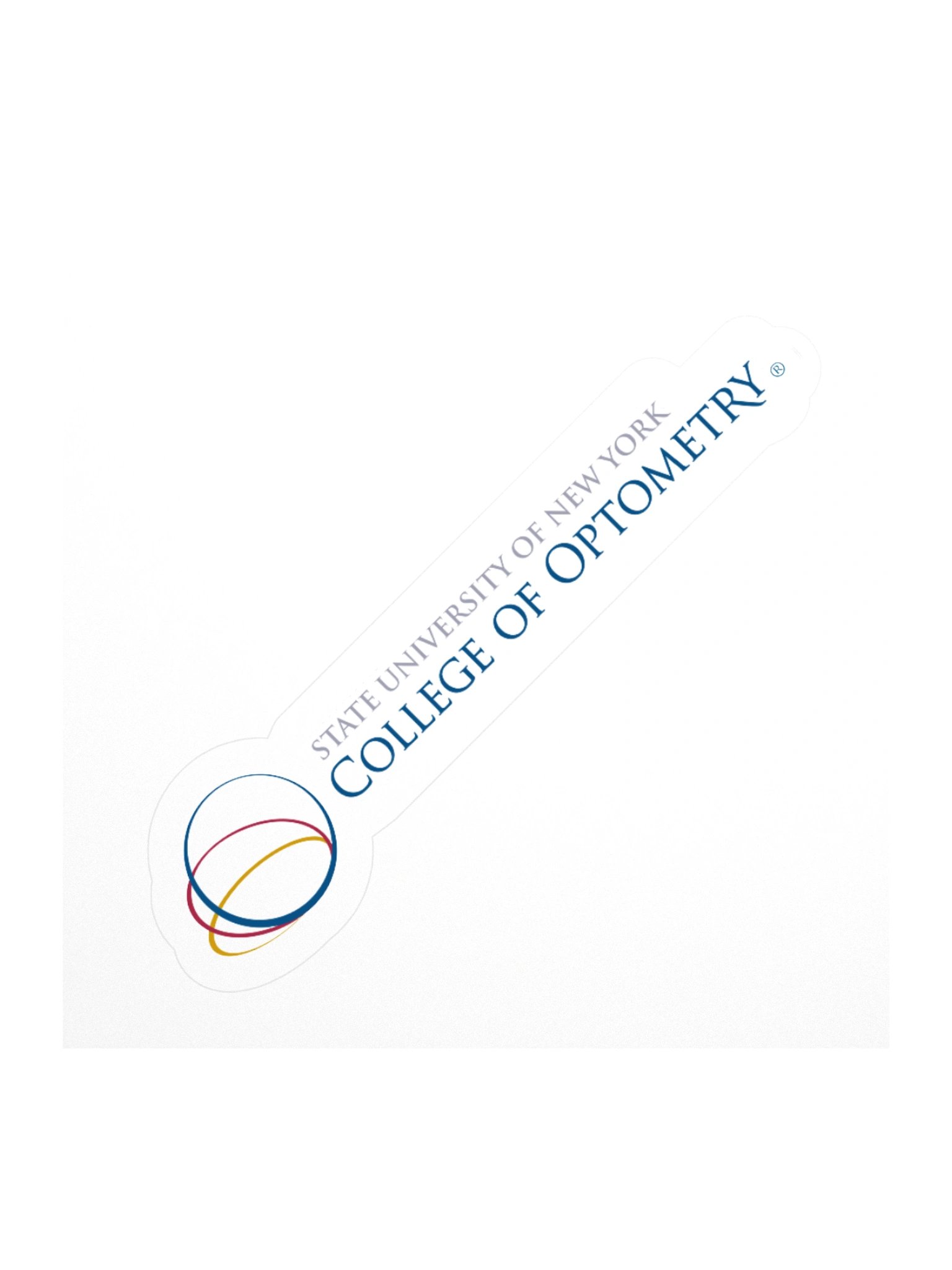 SUNY Optometry - College Logo Vinyl Sticker product image (1)