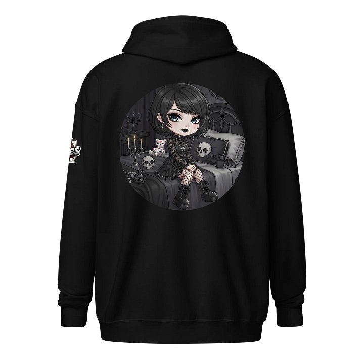 Goth Girl Halloween Hoodie product image (2)