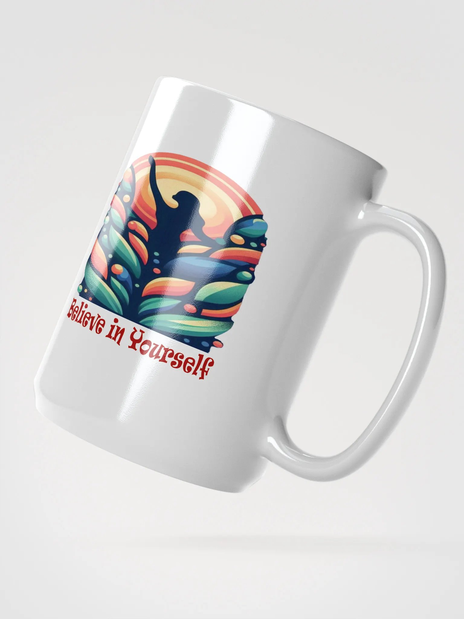 Sunset Silhouette Believe Mug product image (2)