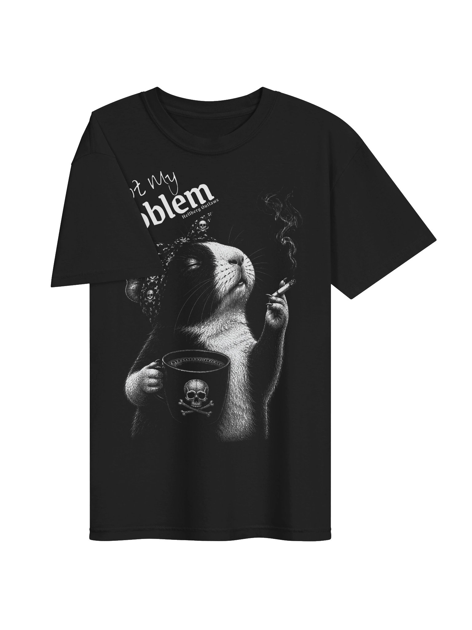 T-Shirt - Hellberg Outlaws - Not My Problem product image (3)