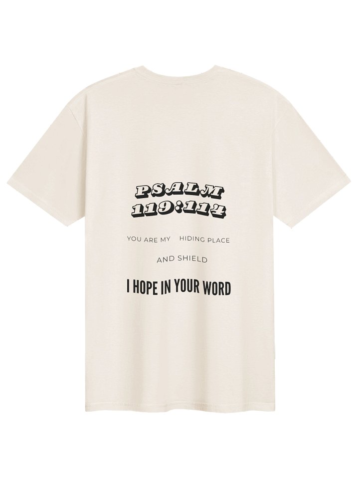 T-Shirt Brand/Logo With Psalm 119:114 Light product image (142)