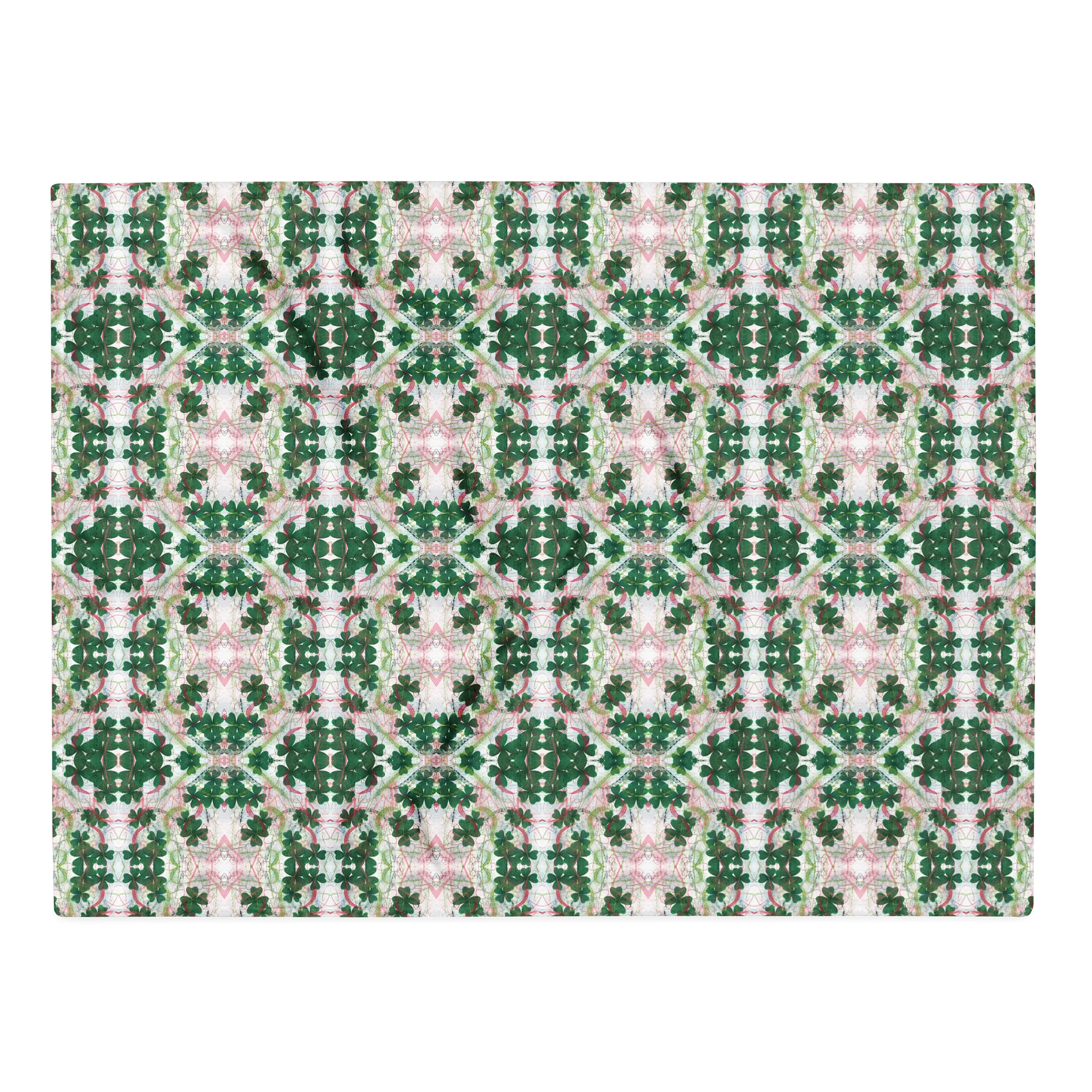 Morning Clover Throw Blanket product image (3)