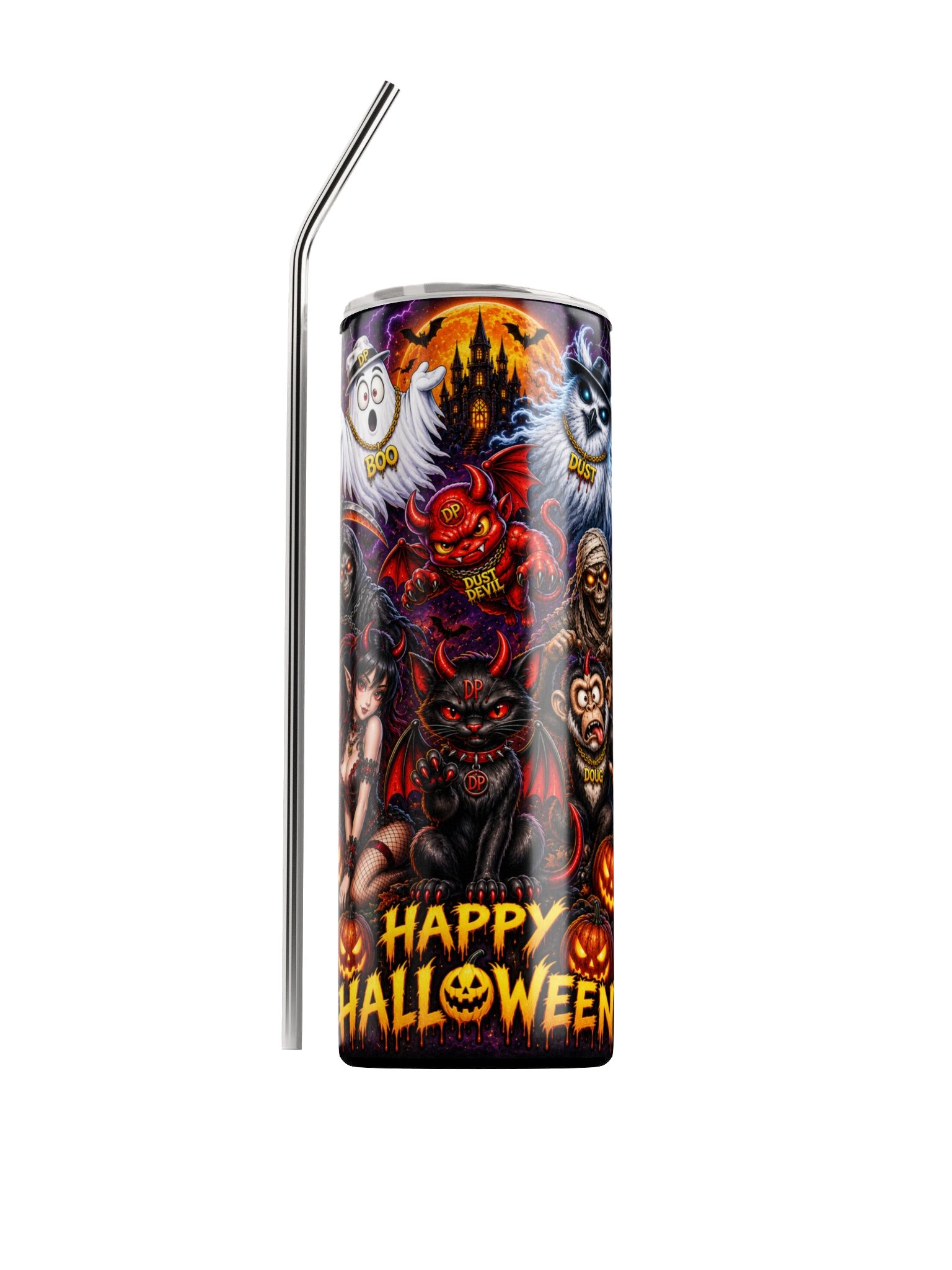 Dust Devil Crew Happy Halloween Tumbler product image (1)