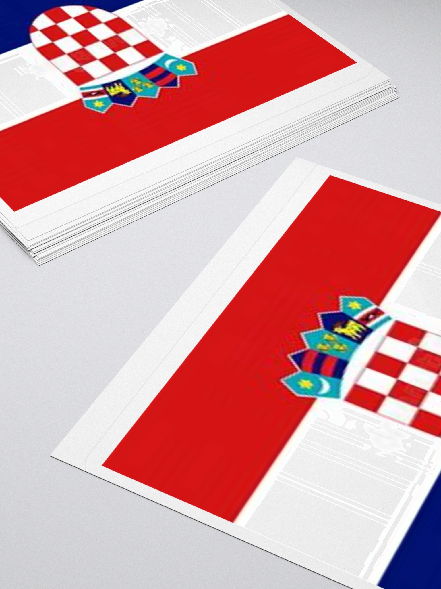 Croatia Flag Sticker | Chequered Coat of Arms Design | Durable Vinyl | 3 Sizes product image (11)