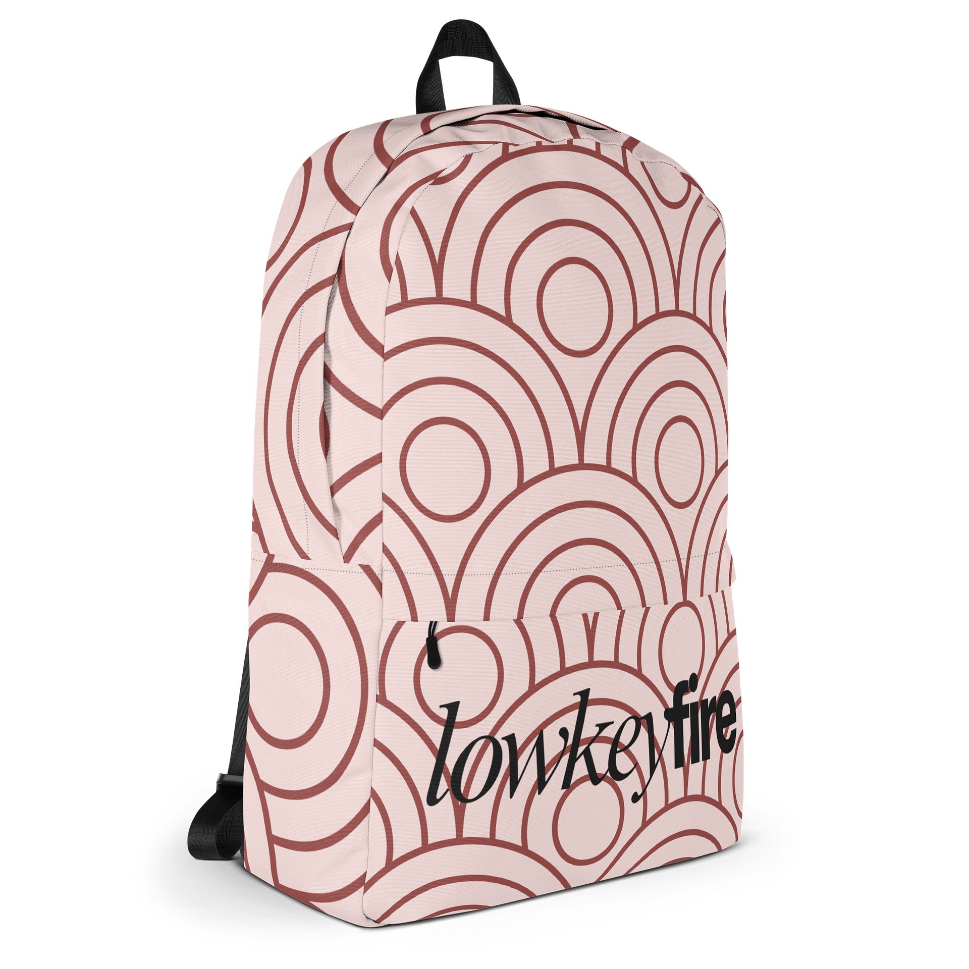 LowkeyFire Pattern All-Over Print Backpack product image (3)