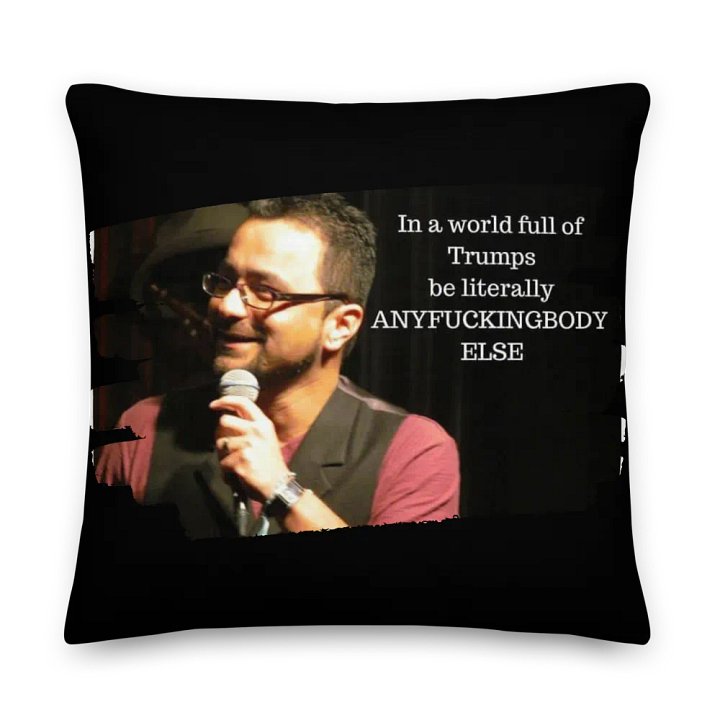 Black- Anybody Else Premium Pillow product image (2)