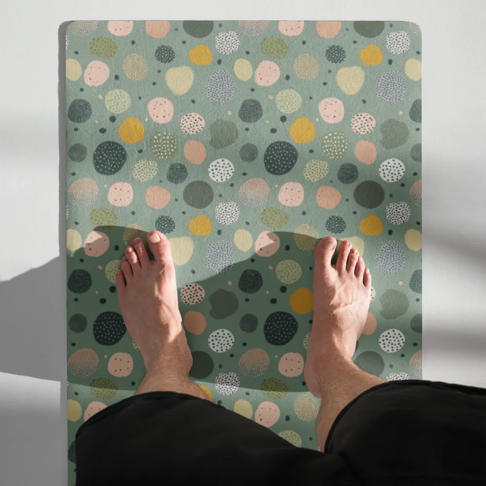 Green Boho Yoga Mat by Treasure Pie product image (4)
