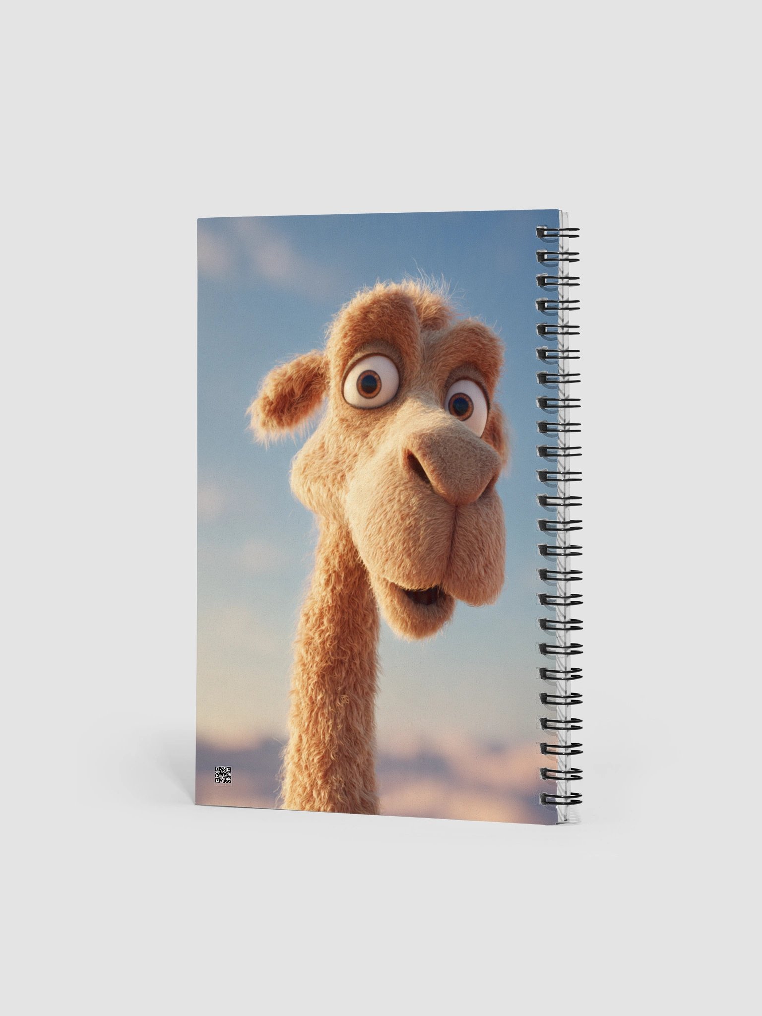 Whimsical Camel Adventures Spiral Notebook product image (2)