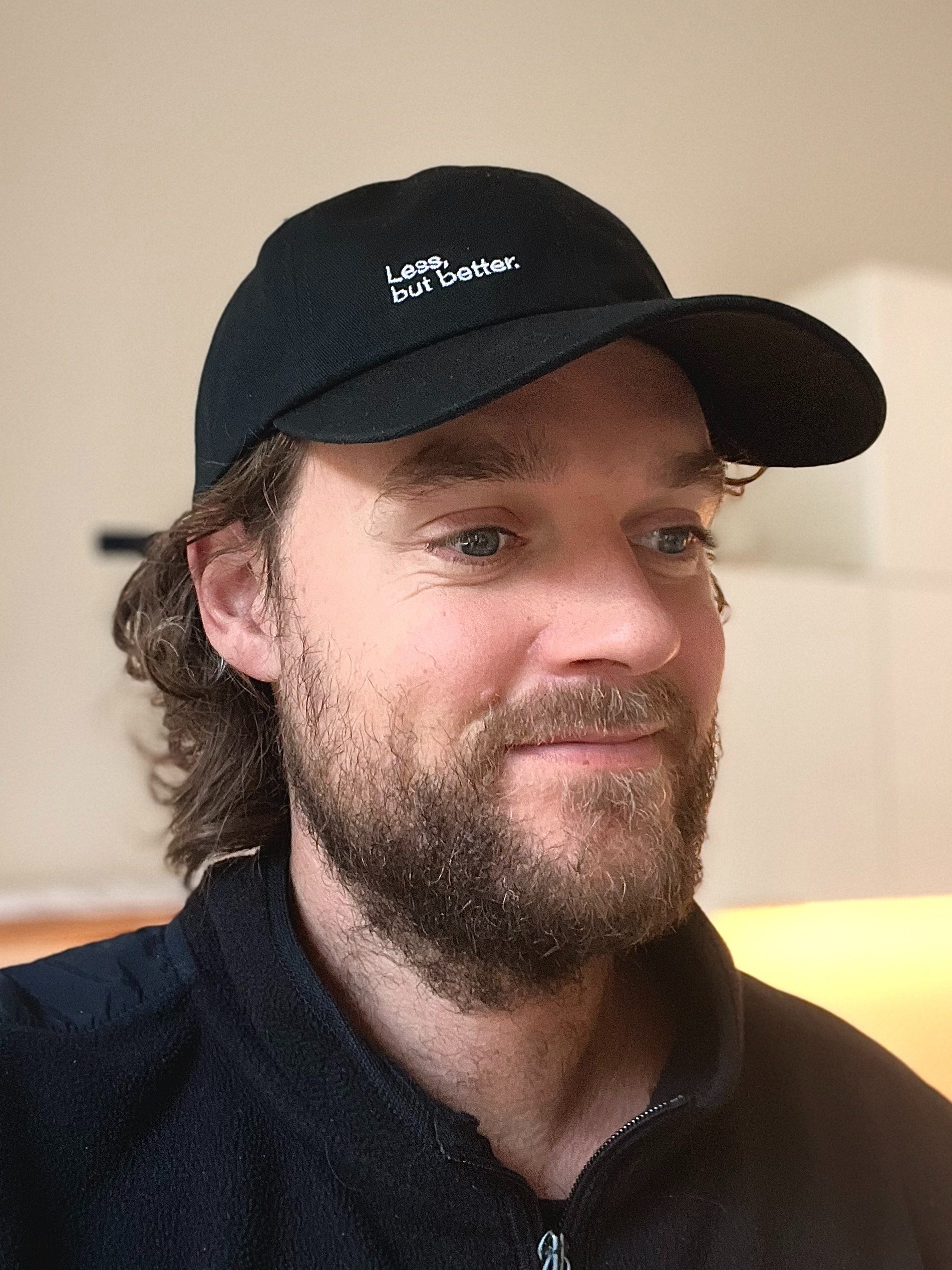 “Less, but better” Cap product image (5)