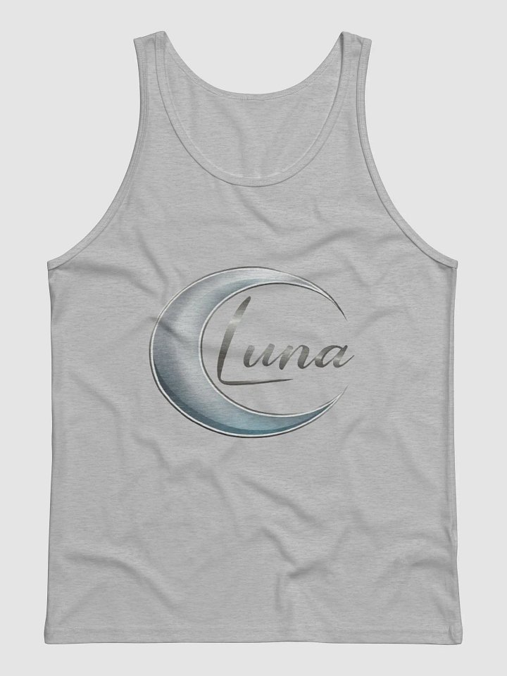 Luna Unisex Jersey Tank - Celestial Crescent Design product image (1)