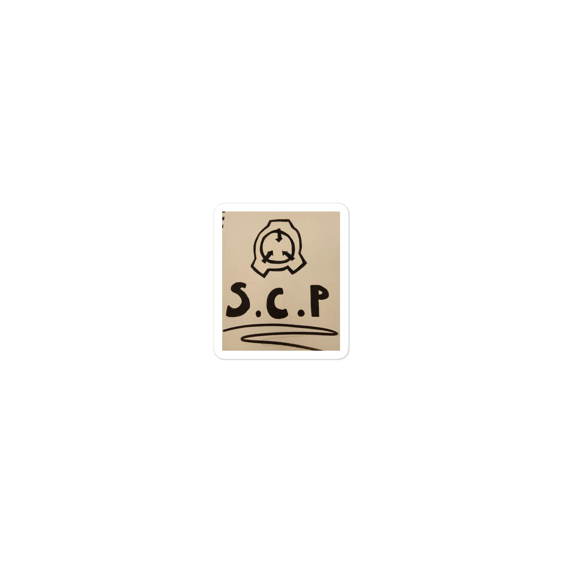 SCP Logo Stickers product image (1)