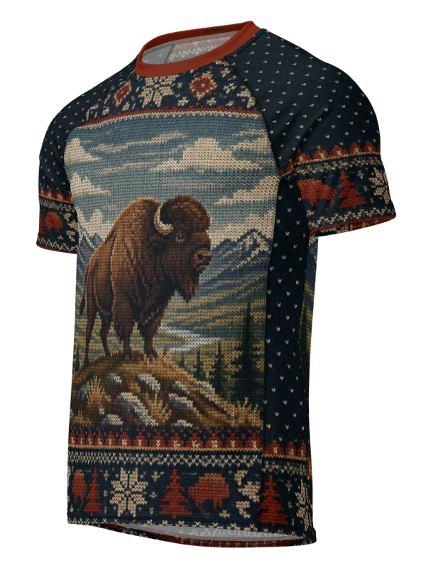 Ugly Sweater Bison Design product image (3)