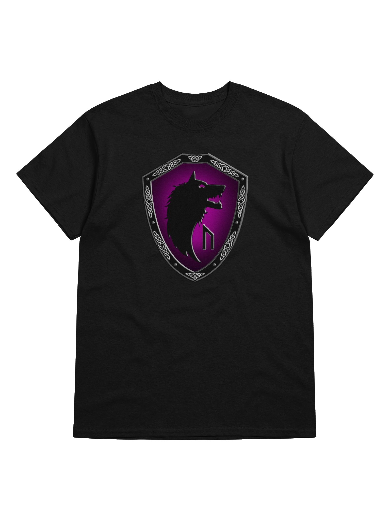 VIKING SHIELD 13 Wolf with (URUZ – Physical Strength, Speed, Untamed Potential) product image (5)