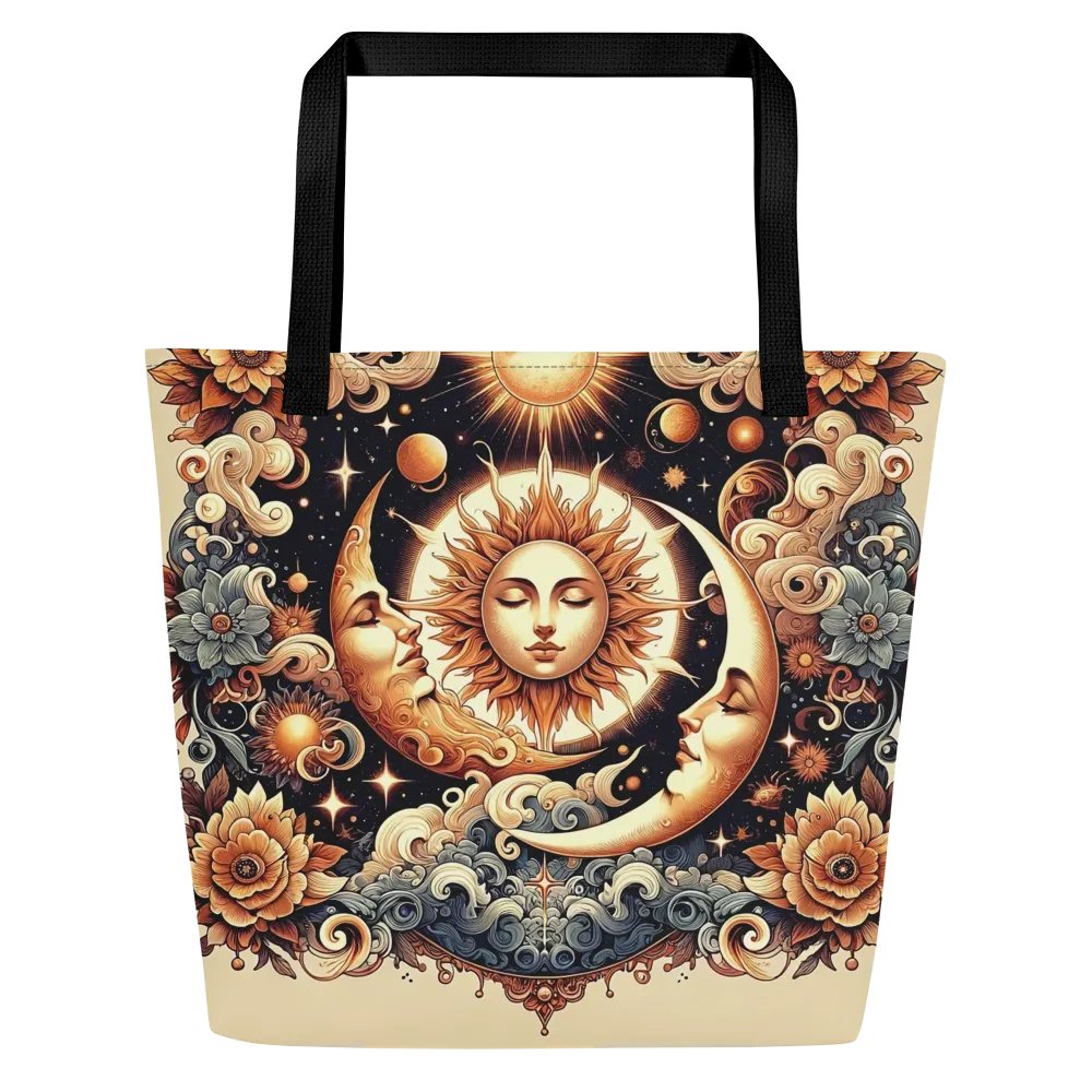 All-Over Print Large Tote Bag w/ Pocket product image (2)