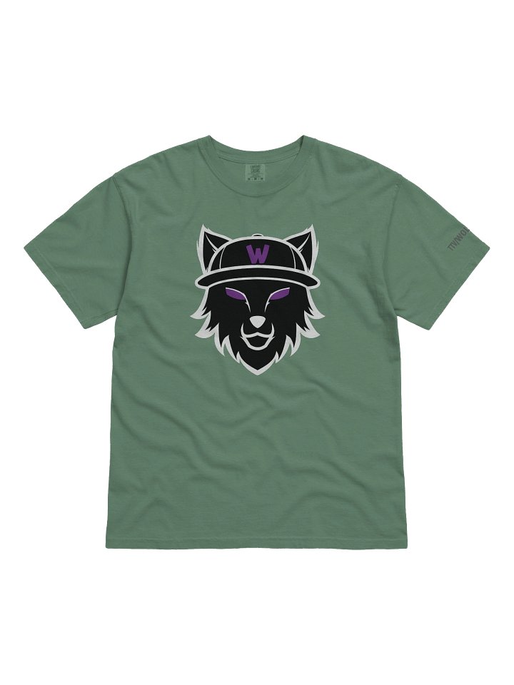 wolf_eyed Logo Black Fill Heavyweight T-Shirt product image (8)