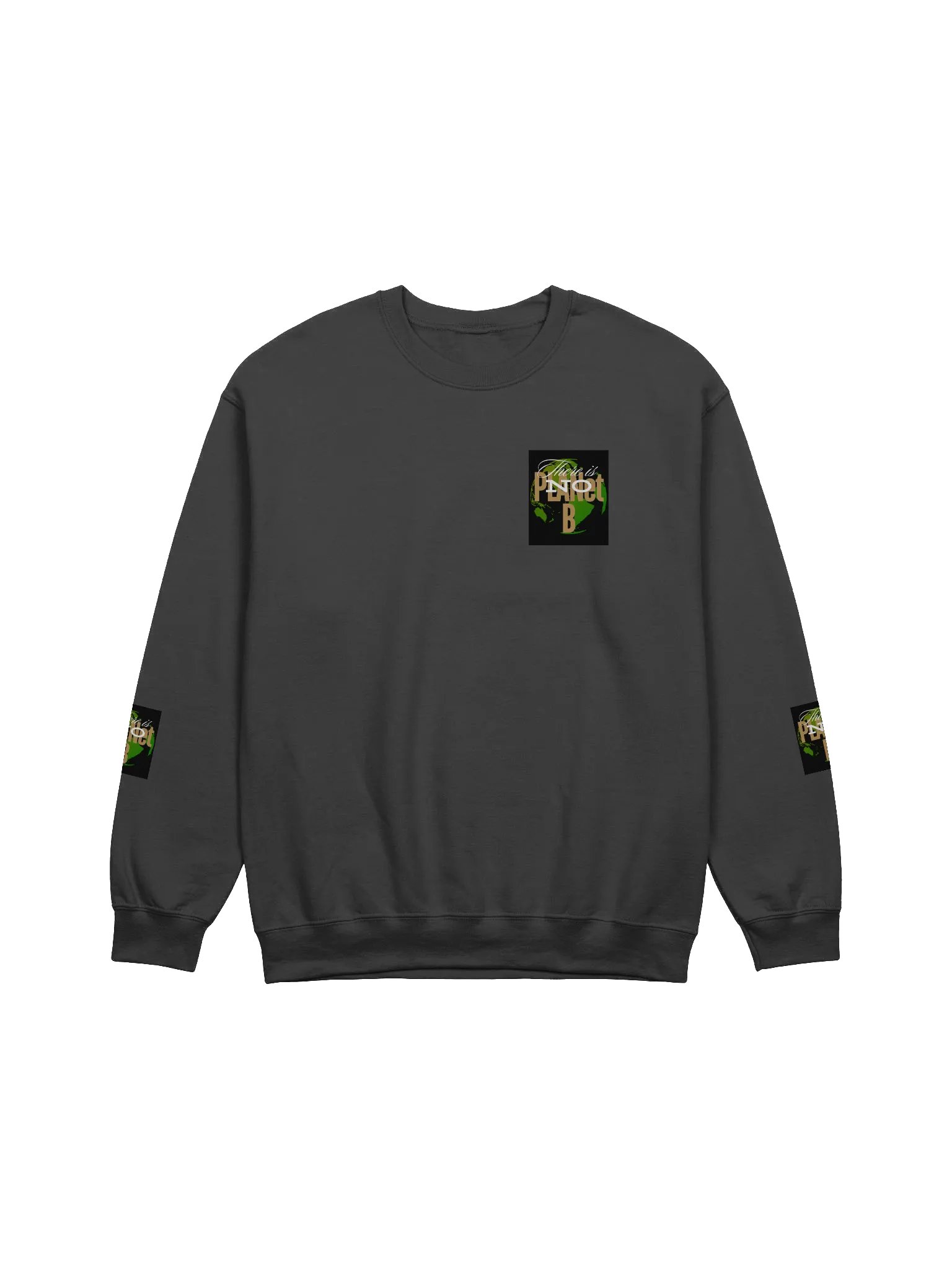 There is No PLANet B Crewneck Sweatshirt | Stand for the Planet in Style product image (1)