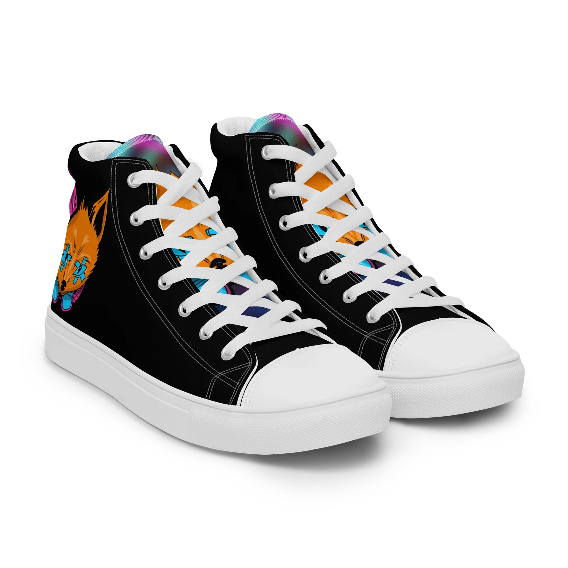 Women's ShepQuest Cyberfox High-Tops (BLACK) product image (8)