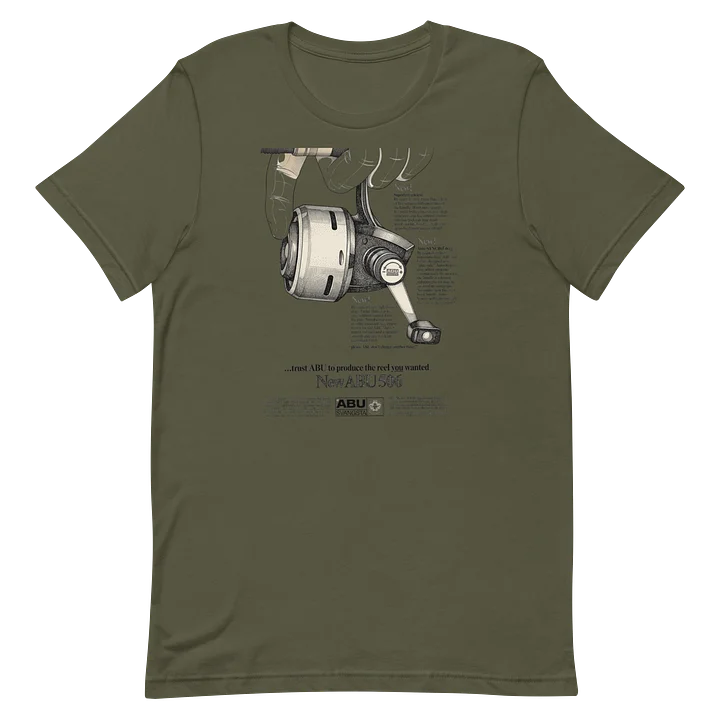 Abu 506 Reel T-Shirt (Khaki) product image (2)