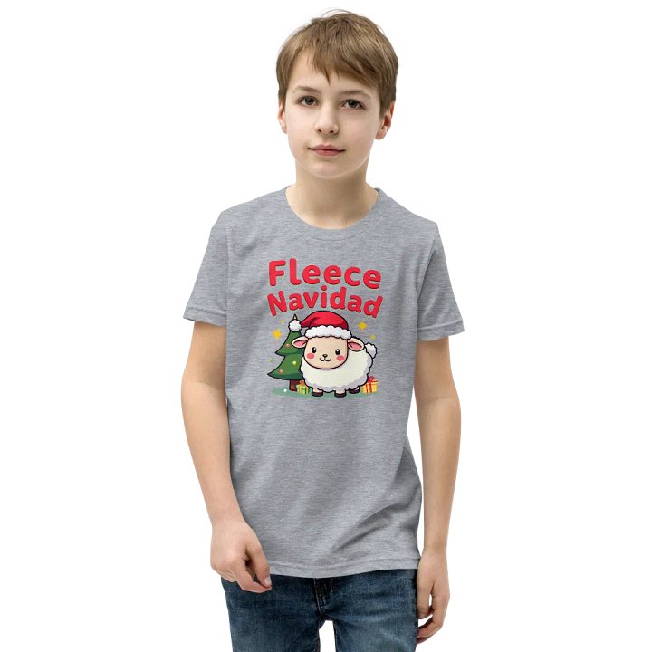Fleece Navidad Youth Tee product image (12)