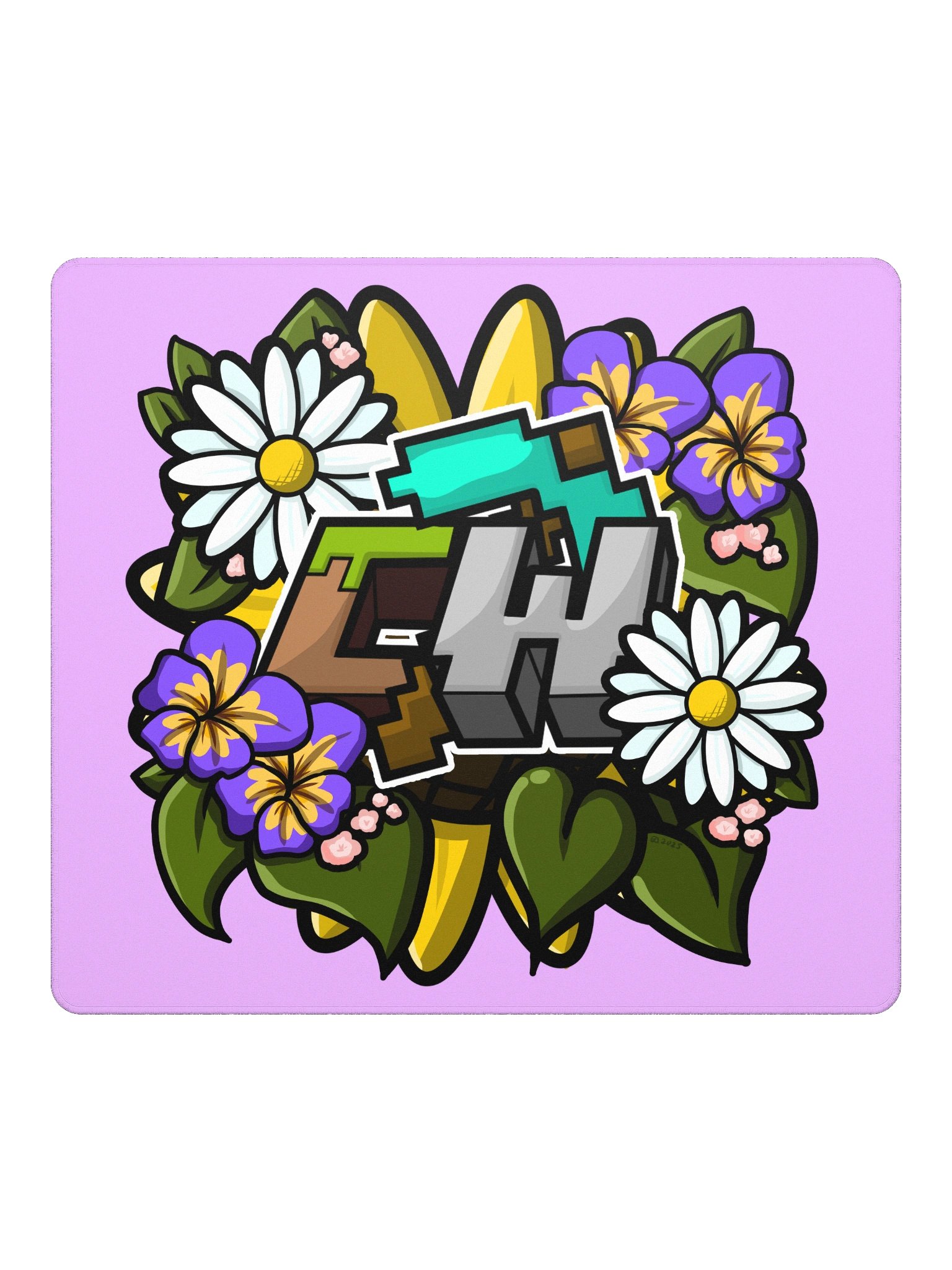 CraftWorks Flower Forest Logo Mouse Pad product image (2)