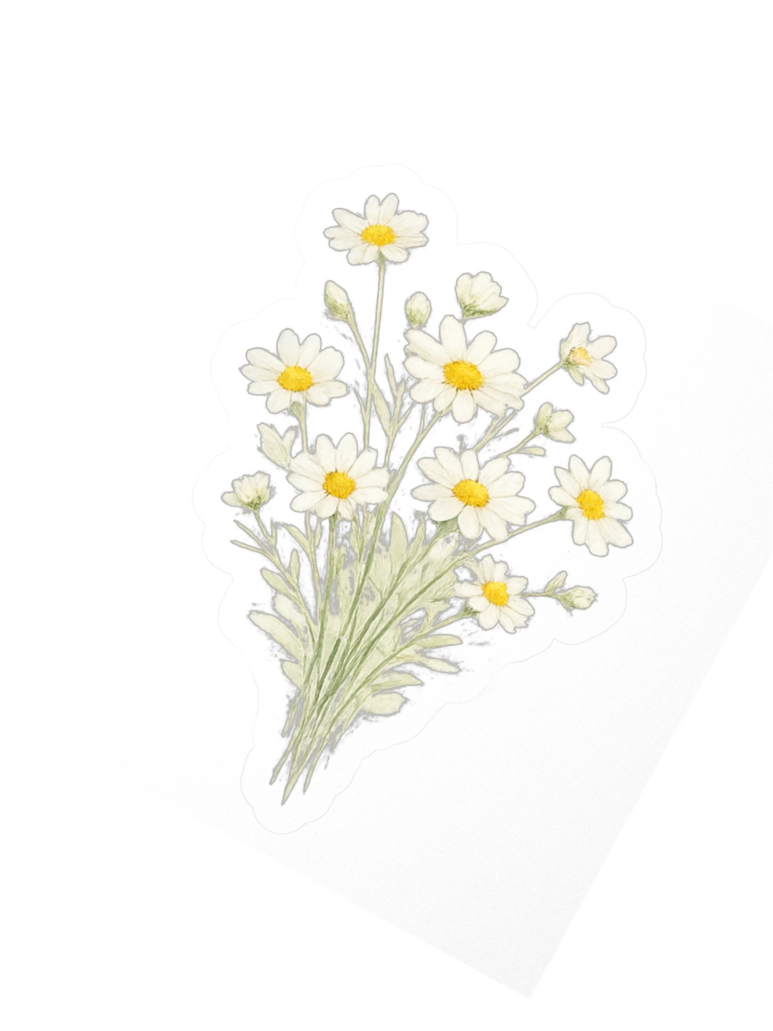 Wild Daisy Field Sticker — The Meadowlight Wildflower Collection product image (2)