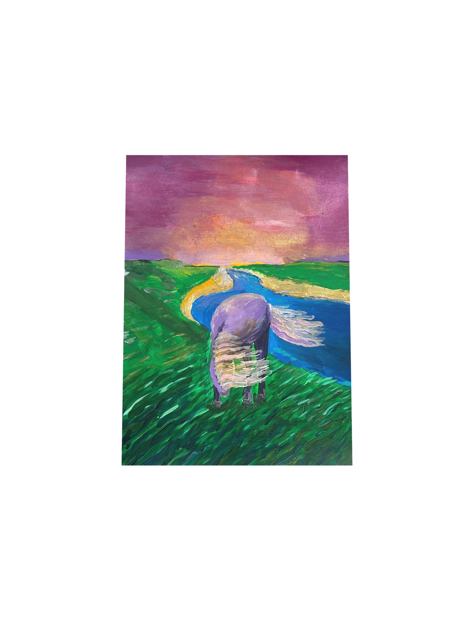 Horse in the Wind – Art Print product image (9)