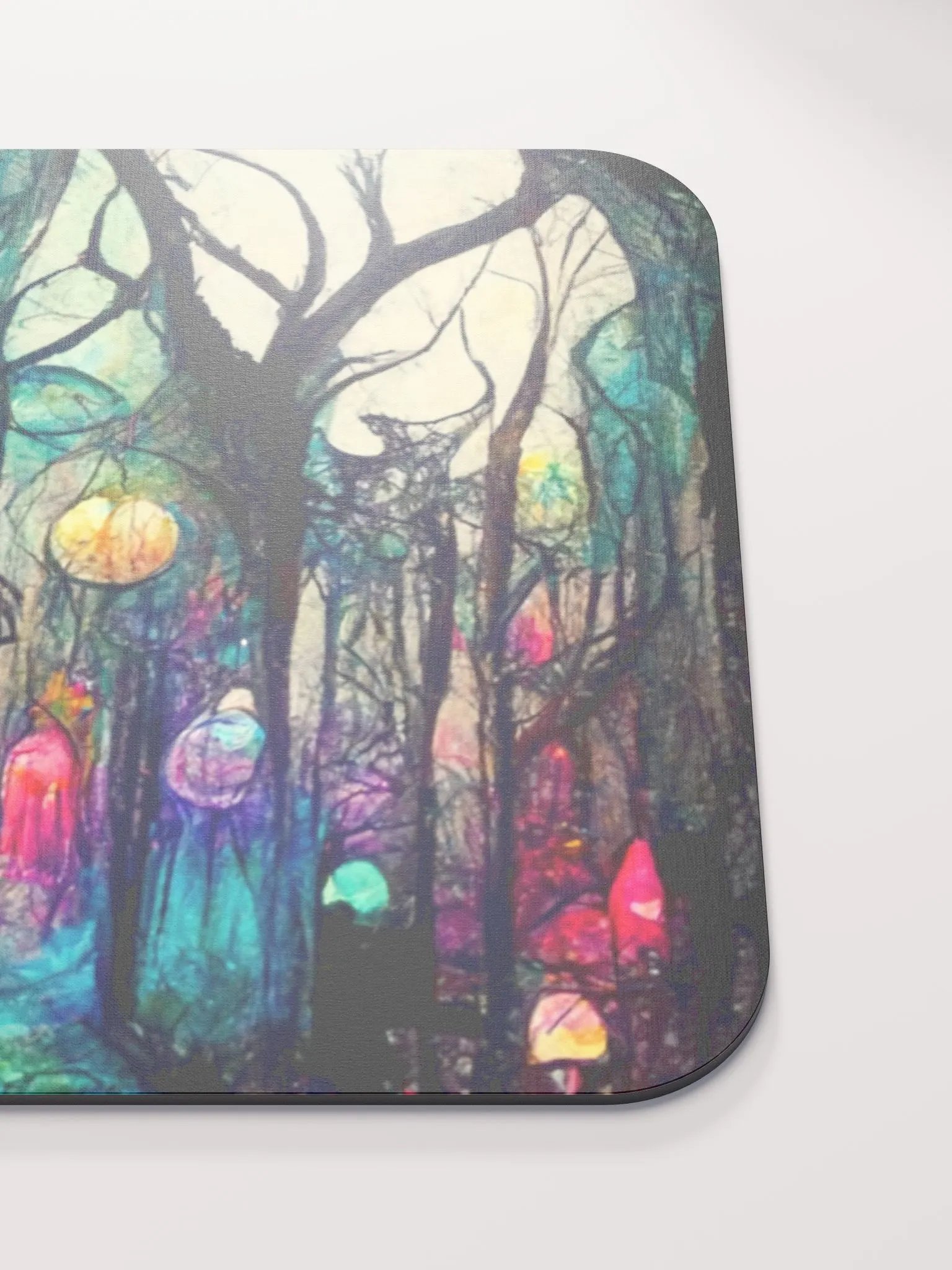 Mystical Forest Glow Mouse Pad product image (5)
