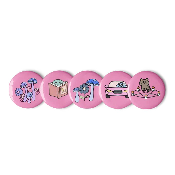 Set of 5 pins product image (2)
