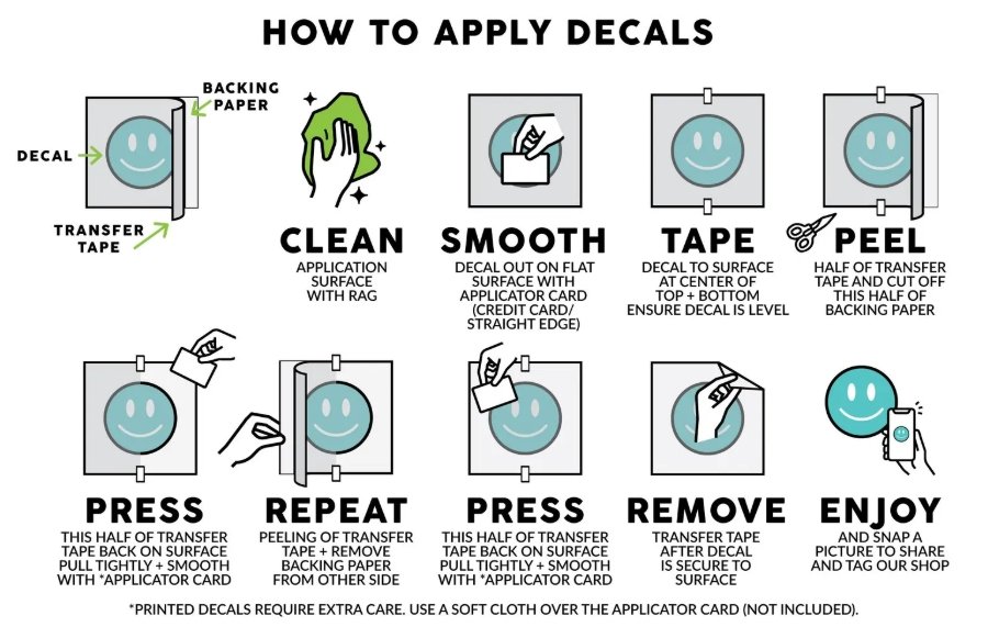 Customizable Decals – Make Your Mark in Style product image (2)