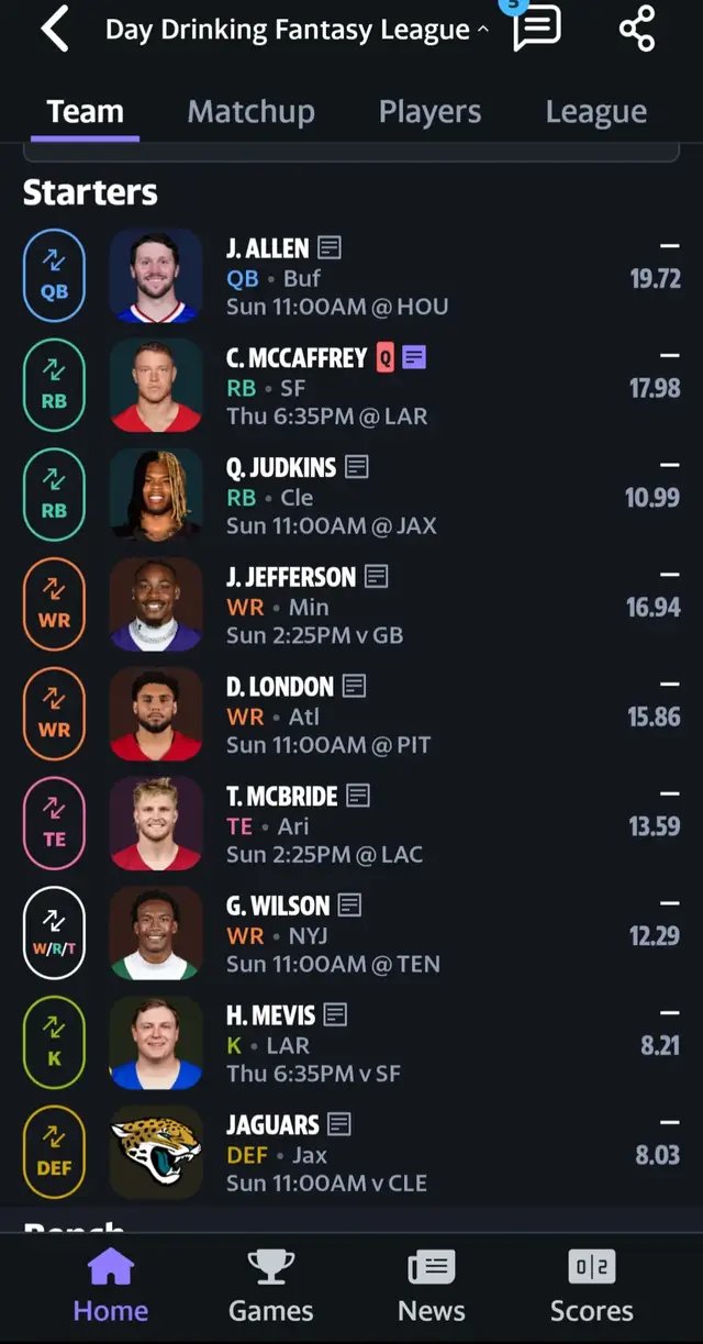 lemme know how I did in the comments and who I should trade! #fantasyfootballtips #fantasyfootballadvice #nfl2026 #yahoofantasyfootball 